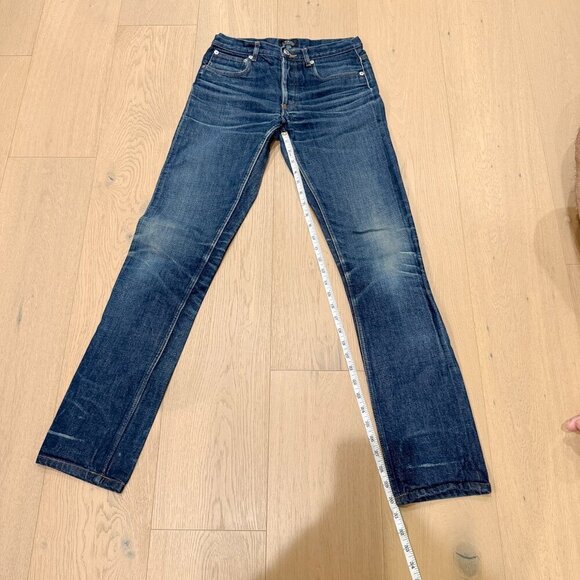 APC SLIM FIT MEDIUM WAIST MEN'S JEANS SIZE 27 - Picture 9 of 16
